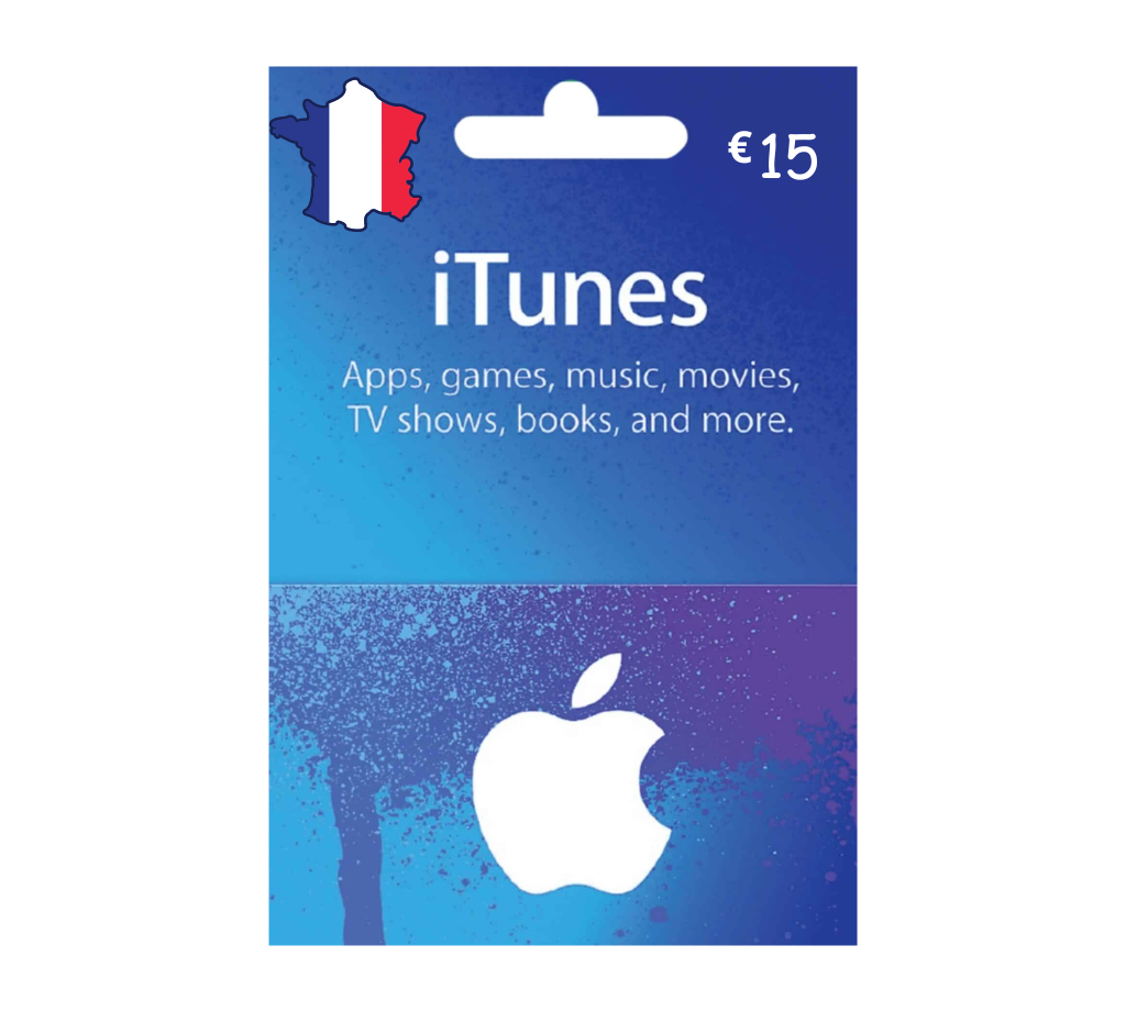 Carte iTunes France 15€ Carte iTunes France 15€
