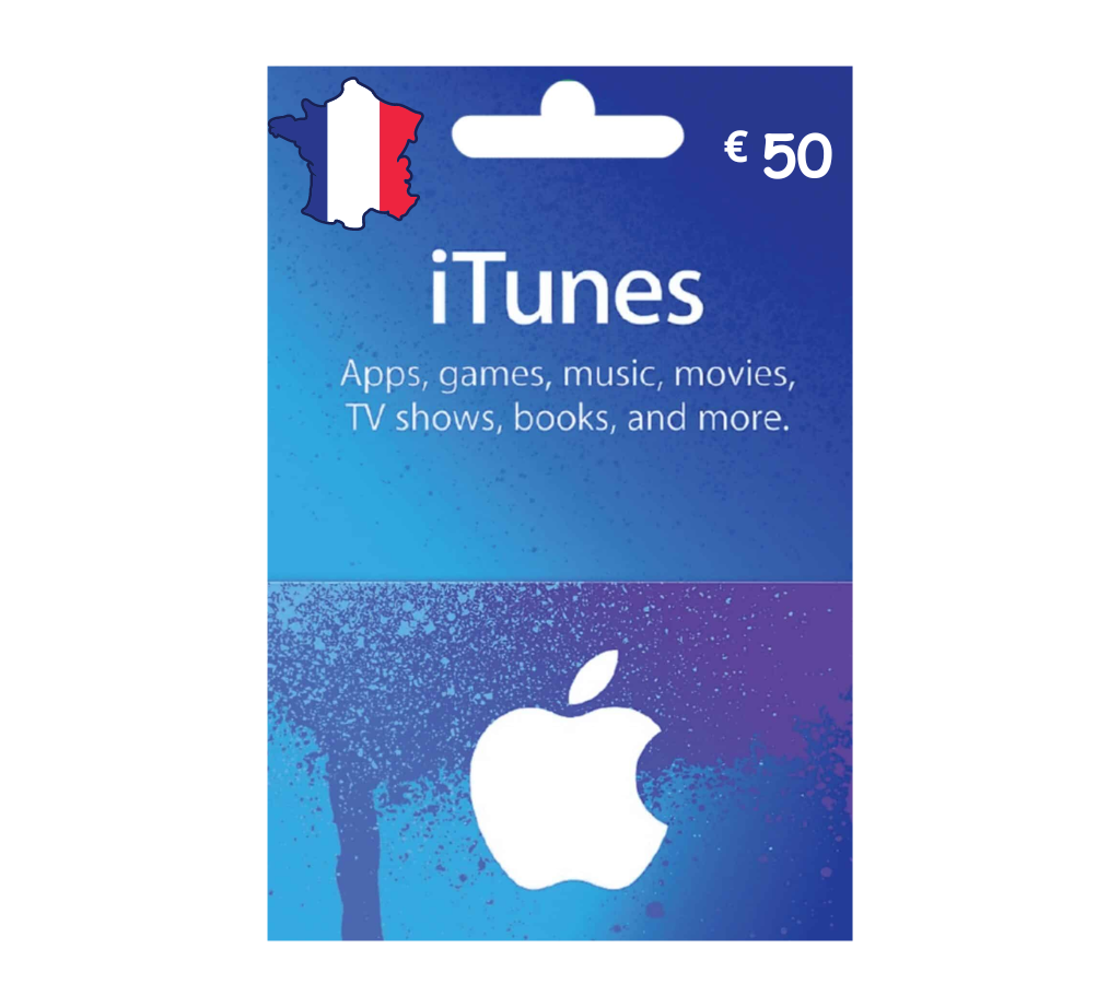 Carte iTunes France 50€ Carte iTunes France 50€
