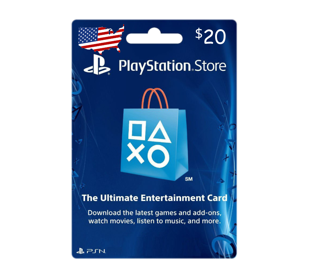 Carte Playstation 20 Carte Playstation 20